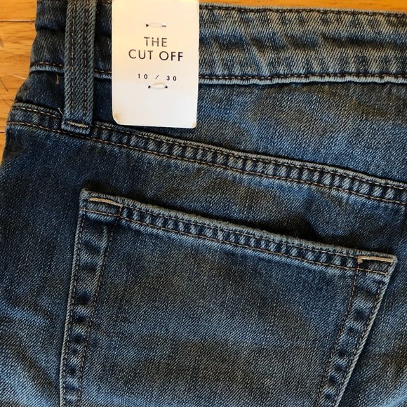 Brand New Women's Lucky Brand The Cuff Off Denim Button-fly Jean Shorts - Picture 8 of 13
